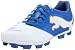 PUMA MENS POWERCAT4.12 R HG FOOTBALL BOOTS WHITE ROYAL TEAM SIZES 6-12 NEW (7.5)