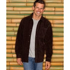 Tommy Bahama Mens Pile High Club Fleece Shirt Jacket, Black, Green, Gray, Brown by Tommy Bahama