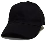 ウオッシュドキャップ　【大きいサイズ】【帽子】ブラック