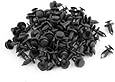 uxcell&reg; 100 x 8mm Hole Plastic Rivets Fastener Push Clips