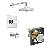 Delta Delta KTSDAR-T14486-CH Arzo Tub/Shower Kit Pressure-Balance Single-Function Cartridge, Chrome 