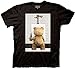 Ted Urinal Photo Men's Black T-shirt
