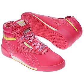 Reebok Kids' Geo Floral Frestyl Hi Pr