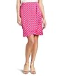 Chaus Womens Polka Dot Sarong Skirt