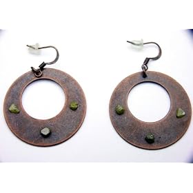 Click here to buy Rough Diamond Earrings - Raw Uncut and Hand Made Unique Jewelry by Starzz Diamonds.
