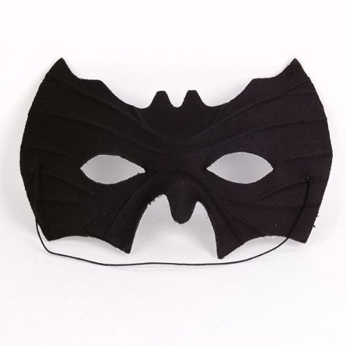 Batman Figure Face Eye Mask Strap Costume Black