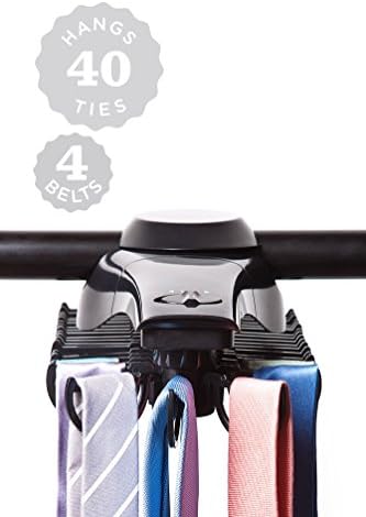 Electronic Tie & Scarf Rack for Closets