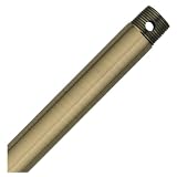 Hunter 22719 12-Inch Downrod, Antique Brass