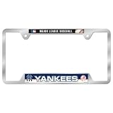 MLB New York Yankees Metal License Plate Frame