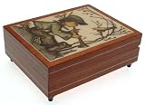 Vintage lacquered Hummel designed musical box Fiddler on the Roof NEGR142