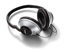 Bose Around-Ear (Silver) Headphones with Carry Case