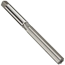 Alvord Polk 101-0 High-Speed Steel Hand Reamer, Straight Flute, Right-Hand Cut, Uncoated (Bright)
