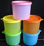 Tupperware 500mL Canister Set of 5 Rainbow