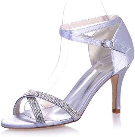 Shine Love 6 Colours Low Heels Sandals Rhinestones Evening Bridal Dress Party Shoes 9920-05