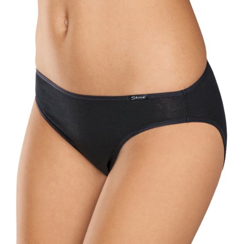 Skiny Damen Slip SKINY Essentials Women / 9349 Da. Rio Slip, Gr. 42, Schwarz (7662 BLACK) Preisvergleich
