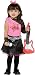 Kids Little Punk Dress Toddler Outfit Baby Rock Star American Idol Girl + Microphone and Red Guitar