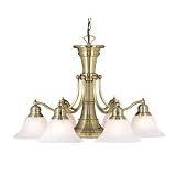 Standford Chandelier Finish: Antique Brass