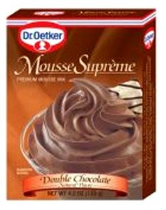 Dr. Oetker Double Chocolate Mousse 4.2 oz by Oetker