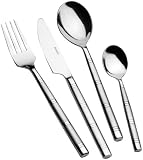 Amefa Monogram Cane Polished Cutlery Set Stainless Steel 24 Piece