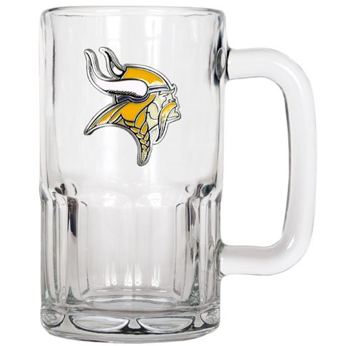 NFL Minnesota Vikings 20-Ounce Root Beer Style Mug - Primary Logo