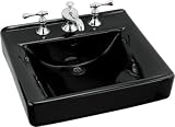 Bathroom Sink Wall Mounted by Kohler - K-2053 in Almond