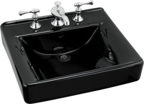 Bathroom Sink Wall Mounted by Kohler - K-2053 in Almond