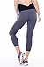 Ingrid & Isabel Women's Maternity Active Capri Pant, Dark Heather, Medium