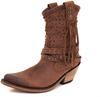 Liberty Black LB-711210 Vegas T-Moro Fringe Boots (8)