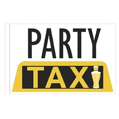 Wedekind 2841 Auto-Fahne Party Taxi