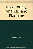Accounting analysis and planning