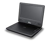 Funai PB1-M200 25,6 cm (10 Zoll) Tragbarer LCD-Fernseher (HD-Ready, 1 x HDMI, BluRay-Player) schwarz matt