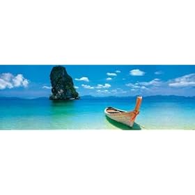 Destiny (Boat on Beach, Door) Art Poster Print – 21″ X 62″