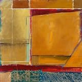 Ode To Diebenkorn 467 - Fischer Warnica Art Print Poster - 28 x 28