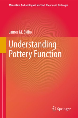 Understanding Pottery Function: 0 (Manuals in Archaeological Method, Theory and Technique) On Sale