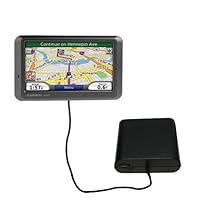 Portable Emergency AA Battery Charge Extender for the Garmin Nuvi 760 - uses Gomadic TipExchange Technology