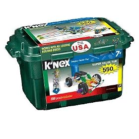 K'NEX Super Value Tub- 550 Piece Set by K'Nex