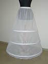 Reifrock 1526 Petticoat 3 Ringen Umfang 280 cm verstellbar Gr.36-54
