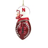 Nebraska Cornhuskers NCAA Team Tackler Player Ornament (4.5 Caucasian)