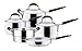Prestige Cuisine Stainless Steel Cookware Saucepan Set, 5 Piece