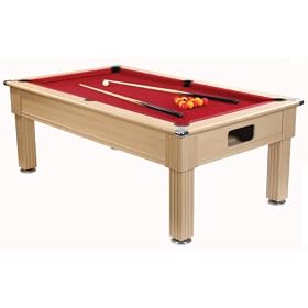 The Surrey Beech Traditional 6ft Slate Bed Pool Table (Choice of Cloth Colour)