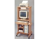 Office Computer Desk with Natural Finish By H.P.P