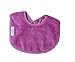 Silly Billyz Organic Toweling Biblet - Plum 0 - 2 Yrs