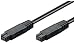 Wentronic FireWire+ Kabel (9-polig Stecker auf 9-polig Stecker) 4,5m schwarz