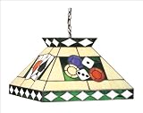 RAM Gameroom CF44 POKER 44 Inch Tiffany Poker Light