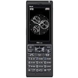 要シムロック解除 新古品(未使用品） au W63K マジェスティック・ブラック 白ロム 携帯 本体のみ