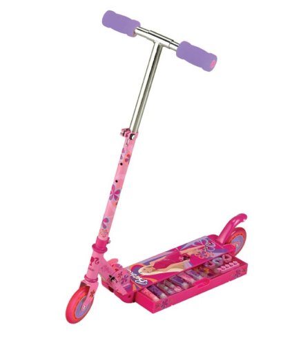 Childrens Toyshop  Toys : Barbie Beauty Secrets In Line Scooter