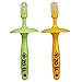 ZoLi GUMMY STICKS Gum Massager, Green/Orange, Set of 2