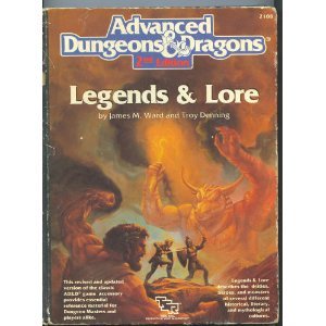 Advanced Dungeons and Dragons: Legends and Lore