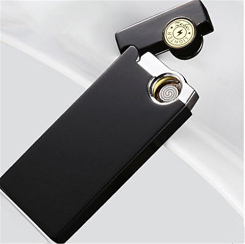 Electric Arc Lighter - Windproof Dual Arc Plasma Lighter - USB Rechargeable Dual Pulse Electronic Lighter - Flameless Plasma Beam Lighter