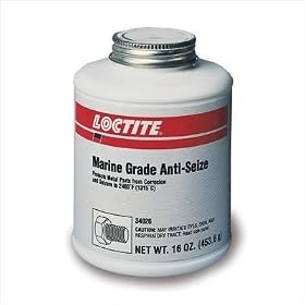 Marine Grade Anti-Seize Cap. Wt.: 16 oz (part# 34026)